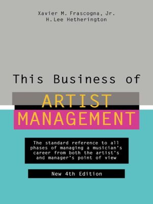 cover image of This Business of Artist Management